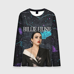 Мужской лонгслив Билли Айлиш в деловом костюме