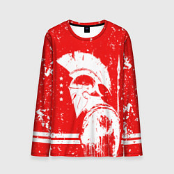 Мужской лонгслив Спартак - воин спарты