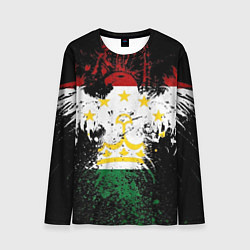 Лонгслив мужской Таджикистан, цвет: 3D-принт