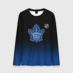 Лонгслив мужской Торонто Мейпл Лифс - градиент, цвет: 3D-принт