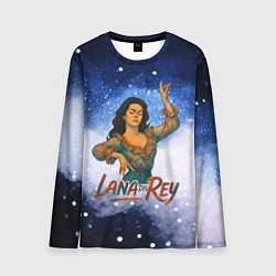 Мужской лонгслив Lana Del Rey танцует