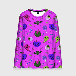 Лонгслив мужской Halloween pink, цвет: 3D-принт