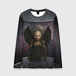 Лонгслив мужской Леди Гага в стиле вампирши, цвет: 3D-принт