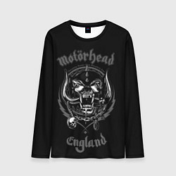 Лонгслив мужской Motorhead логотип, цвет: 3D-принт