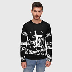 Лонгслив мужской Doom x counter strike, цвет: 3D-принт — фото 2