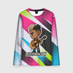 Лонгслив мужской XXXTentacion в мультяшном стиле, цвет: 3D-принт