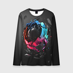 Лонгслив мужской Abstract graphics, цвет: 3D-принт