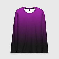 Мужской лонгслив Purple gradient