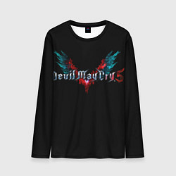 Лонгслив мужской Devil may cry 5 лого, цвет: 3D-принт