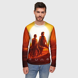 Лонгслив мужской Пол Атрейдес и Чани Dune part two, цвет: 3D-принт — фото 2