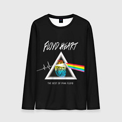 Мужской лонгслив Pink Floyd сердце