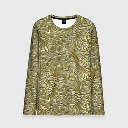 Лонгслив мужской Золотое тиснение, цвет: 3D-принт