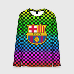 Мужской лонгслив Barcelona gradient neon