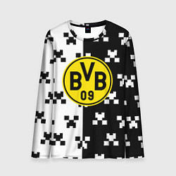 Мужской лонгслив Borussia pattern minecraft