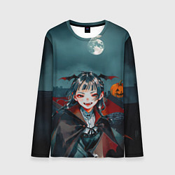 Лонгслив мужской Вампирша МаоМао - Монолог Фармацевта аниме Хэллоуи, цвет: 3D-принт