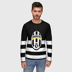 Лонгслив мужской Juventus линии, цвет: 3D-принт — фото 2
