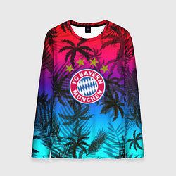 Мужской лонгслив Бавария Мюнхен неон тропики