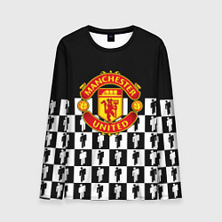 Мужской лонгслив Манчестер Юнайтед люди паттерн