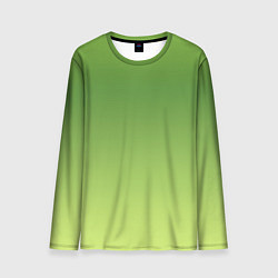 Лонгслив мужской Color green yellow, цвет: 3D-принт