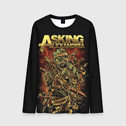 Лонгслив мужской Asking Alexandria, цвет: 3D-принт