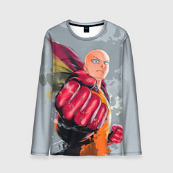 Мужской лонгслив One Punch Man Fist