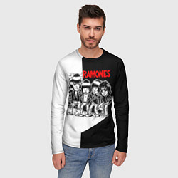 Лонгслив мужской Ramones Boys, цвет: 3D-принт — фото 2