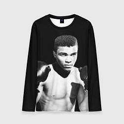 Лонгслив мужской Muhammad Ali, цвет: 3D-принт