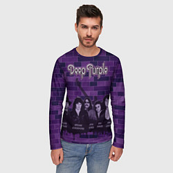 Лонгслив мужской Deep Purple, цвет: 3D-принт — фото 2