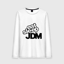 Мужской лонгслив Eat sleep jdm