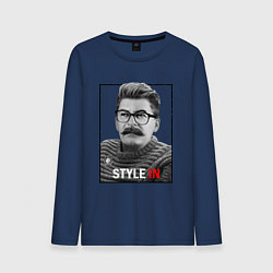 Мужской лонгслив Stalin: Style in