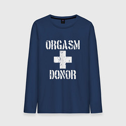 Мужской лонгслив Orgasm + donor