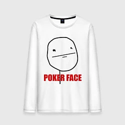 Мужской лонгслив Poker Face