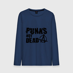 Мужской лонгслив Punks not dead