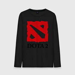 Мужской лонгслив Dota 2: Logo