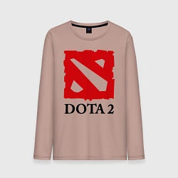 Мужской лонгслив Dota 2: Logo