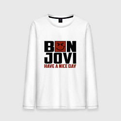 Мужской лонгслив Bon Jovi: Nice day