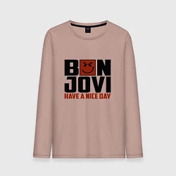 Мужской лонгслив Bon Jovi: Nice day