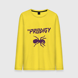 Лонгслив хлопковый мужской The Prodigy: Ant цвета желтый — фото 1