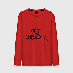 Мужской лонгслив Get sherlock