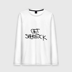 Мужской лонгслив Get sherlock