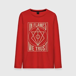 Мужской лонгслив In Flames: We Trust