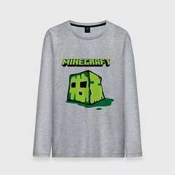 Мужской лонгслив Minecraft Creeper