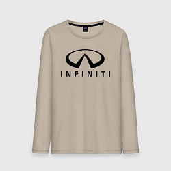 Мужской лонгслив Infiniti logo