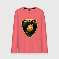 Мужской лонгслив Lamborghini logo