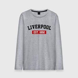 Мужской лонгслив FC Liverpool Est. 1892