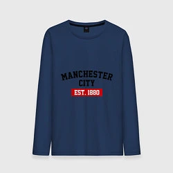 Мужской лонгслив FC Manchester City Est. 1880