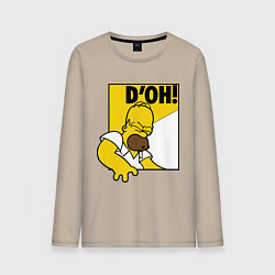 Мужской лонгслив Homer D'OH!