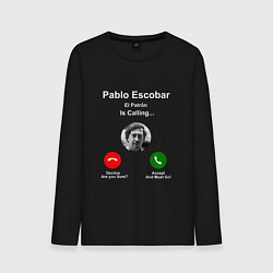 Мужской лонгслив Escobar is calling