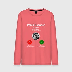 Мужской лонгслив Escobar is calling