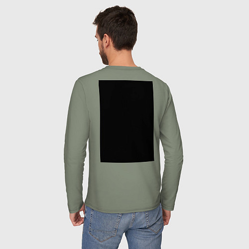 Мужской лонгслив 21 Top: Yellow Trench / Авокадо – фото 4